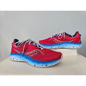 Saucony Kinvara 14 USA Edition Men’s Size 12 Red White Blue Running Shoes